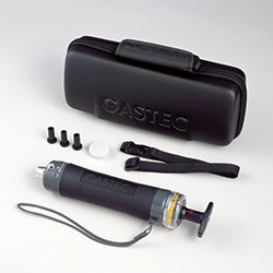 Gas sampling pump kit  with pump stroke counter