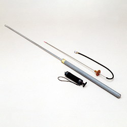 Extension pole for sub-surface sampling