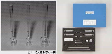 ガス拡散管の一例